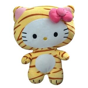 Sanrio‎ Hello Kitty Animal Disguise Tiger Plush Stuffed Animal